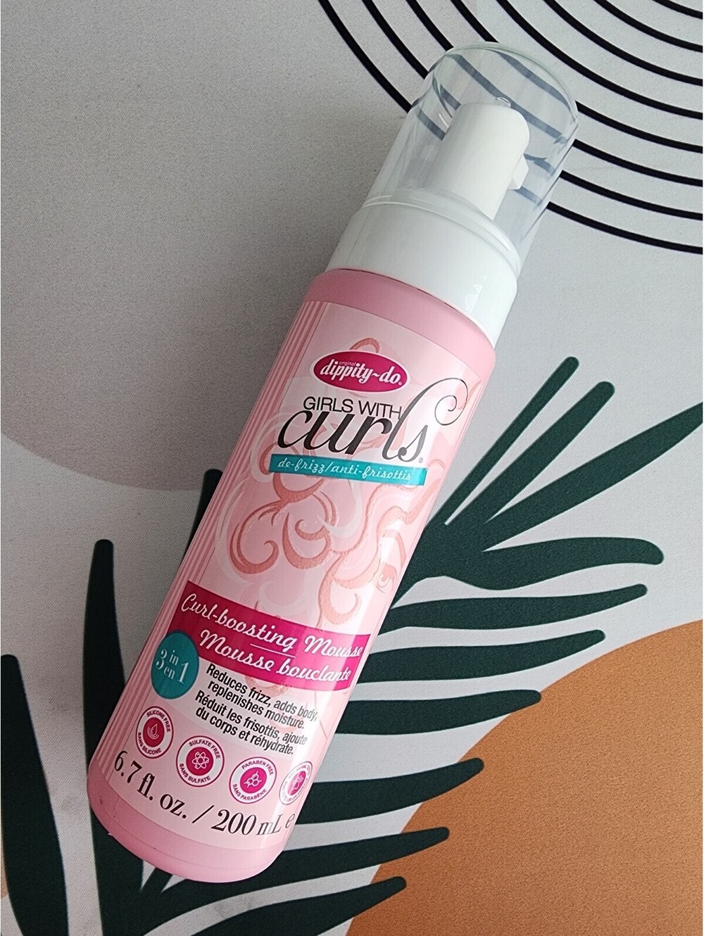 dippity-do Girls With Curls Curl-Boosting Mousse 6.7 Oz Dippity Do